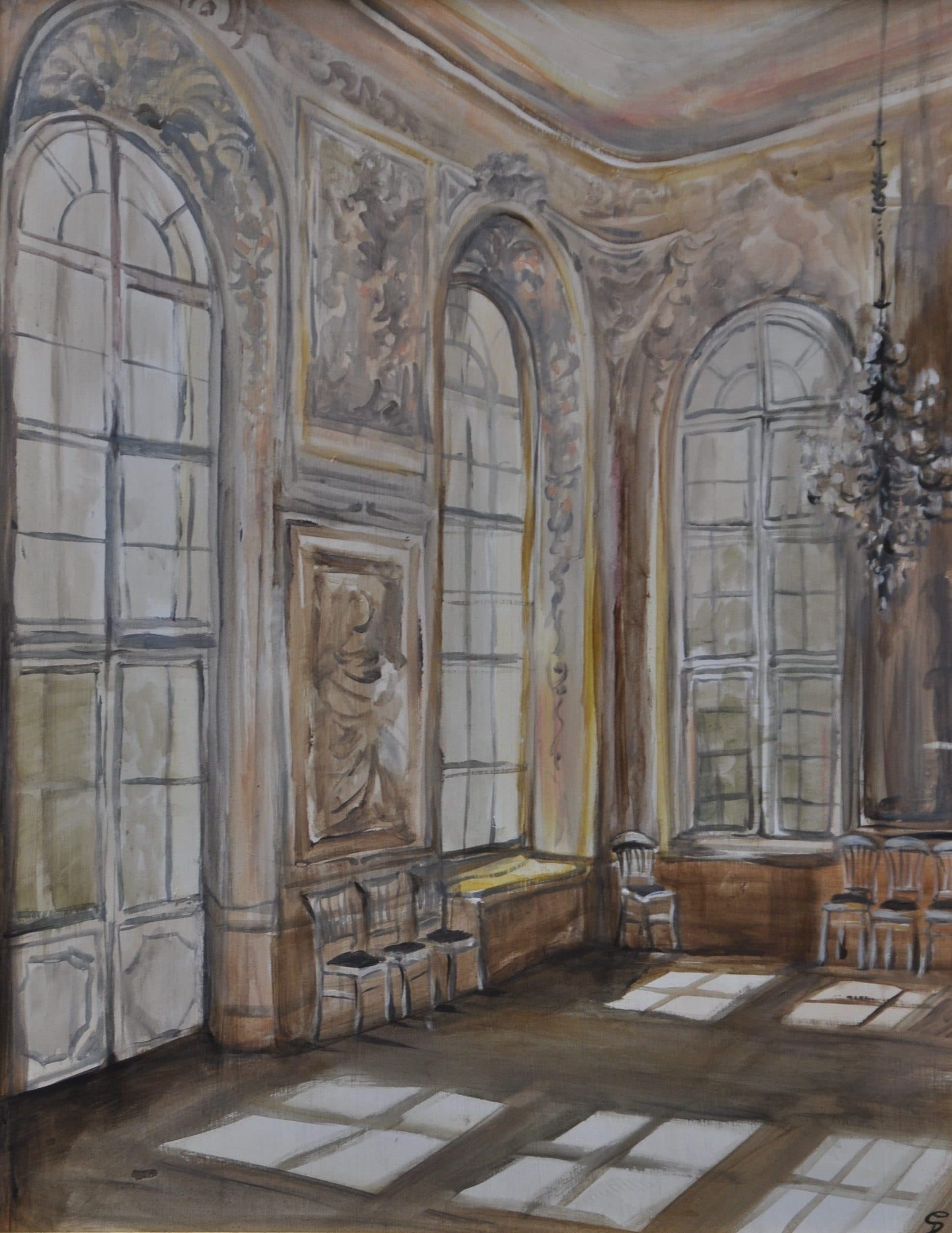 Ablakok beáramló fénnyel